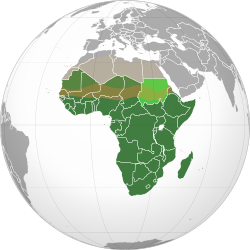 Map of African Countries
